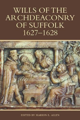 Cover image for Wills of the Archdeaconry of Suffolk, 1627-1628