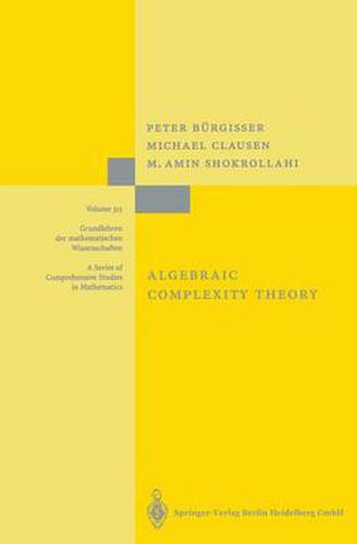 Cover image for Algebraic Complexity Theory