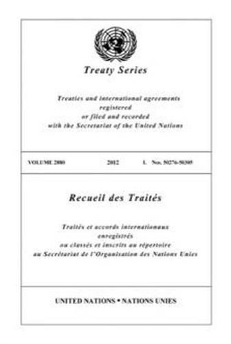 Treaty Series 2880 (English/French Edition)