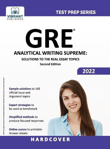 Cover image for GRE Analytical Writing Supreme: Solutions to the Real Essay Topics