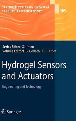 Cover image for Hydrogel Sensors and Actuators: Engineering and Technology