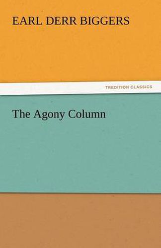 Cover image for The Agony Column