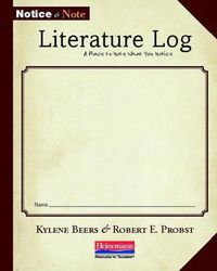 Cover image for Notice & Note Literature Log