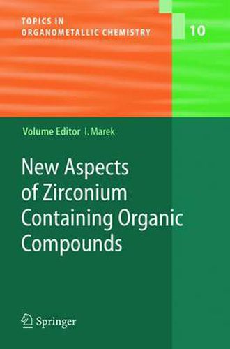 Cover image for New Aspects of Zirconium Containing Organic Compounds