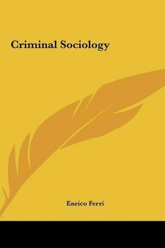 Criminal Sociology