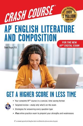 Cover image for AP English Literature & Composition Crash Course, Book + Online