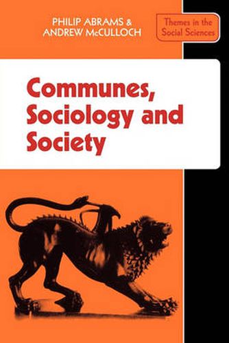 Communes, Sociology and Society