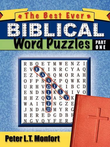 Cover image for The Best Ever Biblical Word Puzzles Easily Solved