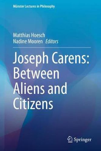 Cover image for Joseph Carens: Between Aliens and Citizens