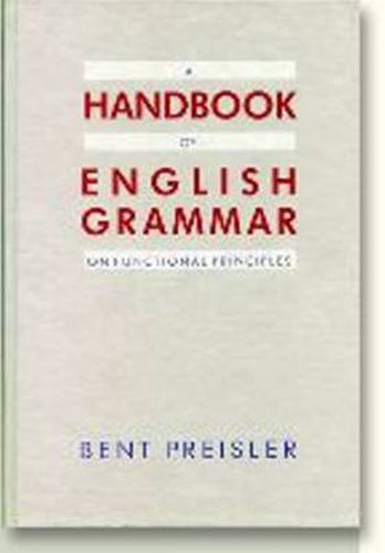 Cover image for Handbook of English Grammar on Functional Principles