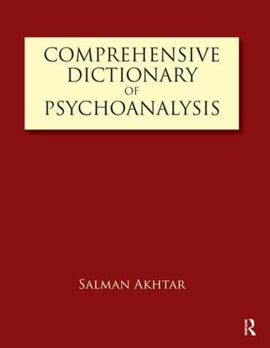 Cover image for Comprehensive Dictionary of Psychoanalysis