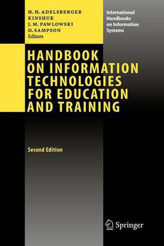 Cover image for Handbook on Information Technologies for Education and Training