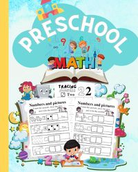 Cover image for Math Activity Book For Kids