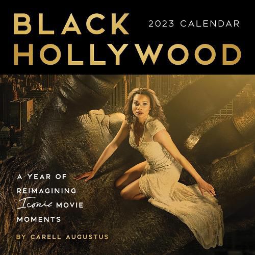 Cover image for 2023 Black Hollywood Wall Calendar