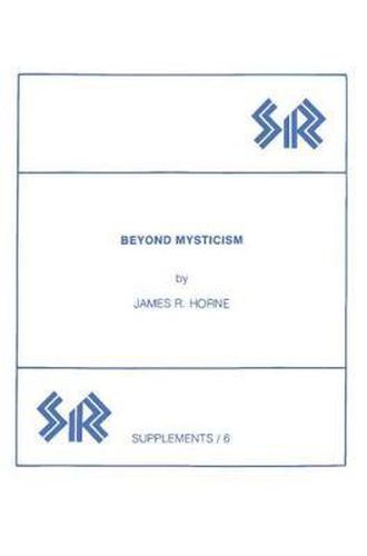 Cover image for Beyond Mysticism