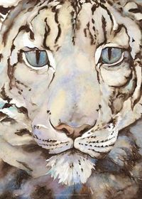 Cover image for Jackie Morris Poster: Snow Leopard, The