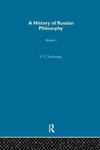 Cover image for History Russian Philosophy V1