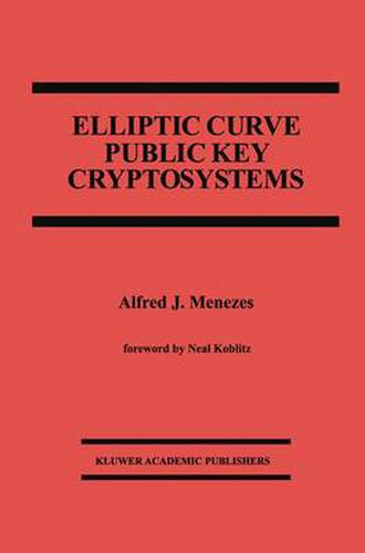 Cover image for Elliptic Curve Public Key Cryptosystems