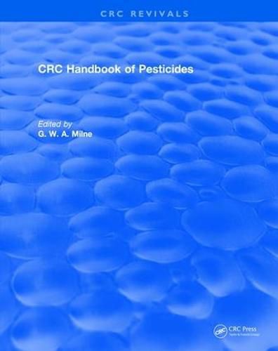 Cover image for CRC Handbook of Pesticides