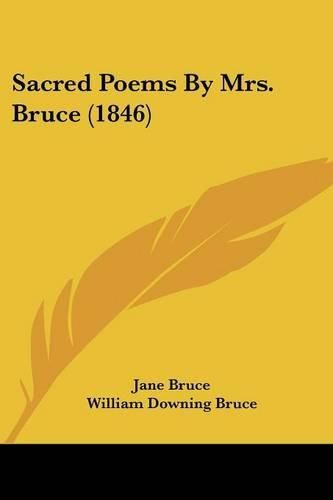 Sacred Poems by Mrs. Bruce (1846)