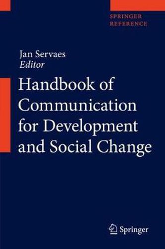 Cover image for Handbook of Communication for Development and Social Change