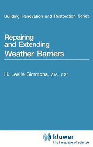 Cover image for Repairing And Extending Weather Barriers