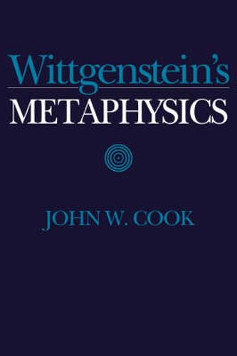 Cover image for Wittgenstein's Metaphysics