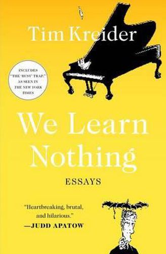 Cover image for We Learn Nothing: Essays