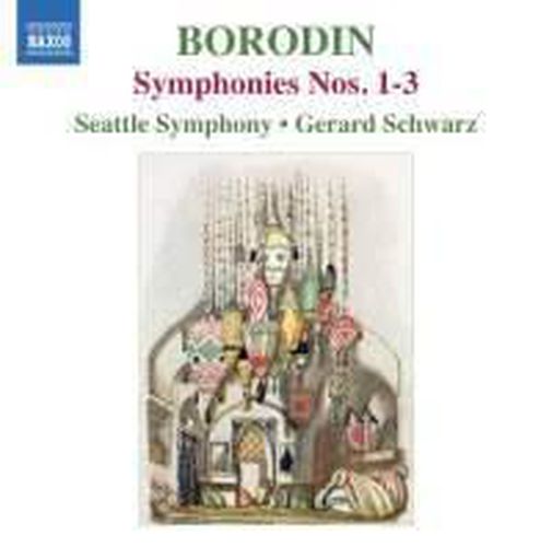 Cover image for Borodin Symphonies Nos 1 - 3