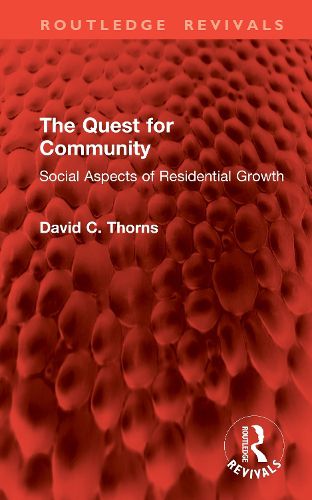 Cover image for The Quest for Community