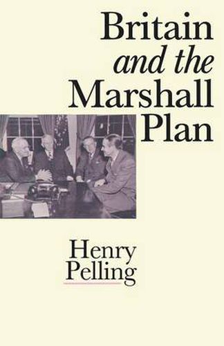 Cover image for Britain and the Marshall Plan