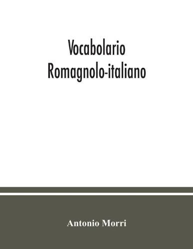 Cover image for Vocabolario romagnolo-italiano