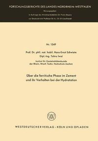 Cover image for UEber Die Ferritische Phase Im Zement Und Ihr Verhalten Bei Der Hydratation