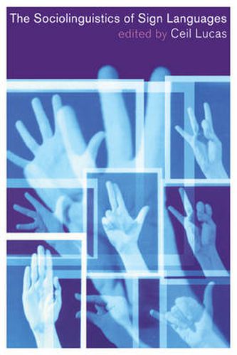 Cover image for The Sociolinguistics of Sign Languages