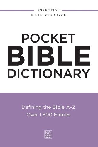 Cover image for Pocket Bible Dictionary