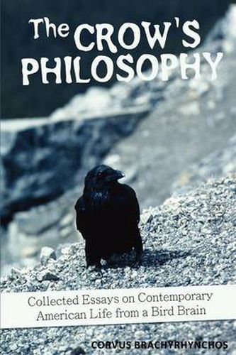 Cover image for The Crow's Philosophy: Collected Essays on Contemporary American Life from a Bird Brain