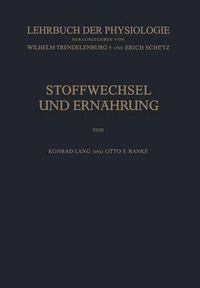 Cover image for Stoffwechsel und Ernahrung