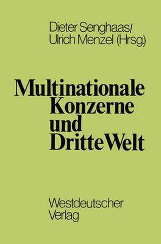 Cover image for Multinationale Konzerne und Dritte Welt