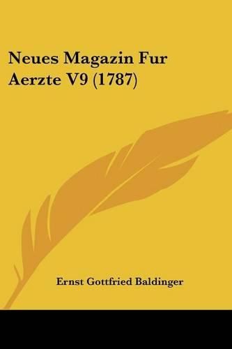 Cover image for Neues Magazin Fur Aerzte V9 (1787)