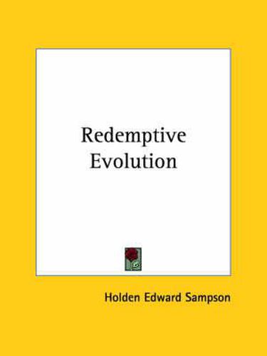 Cover image for Redemptive Evolution