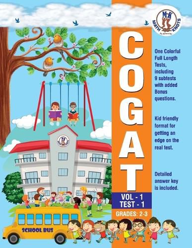 Cover image for CogAT Vol 1 -TEST - 1