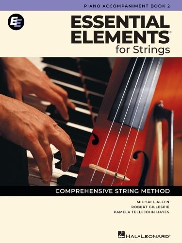 Cover image for Essential Elements for Strings - Piano Acc. Book 2