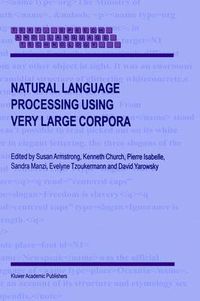 Cover image for Natural Language Processing Using Very Large Corpora