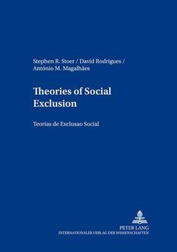 Theories of Social Exclusion Teorias De Exclusao Social