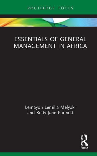 Cover image for Essentials of General Management in Africa