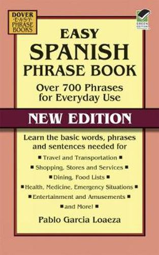 Cover image for Easy Spanish Phrase Book NEW EDITION