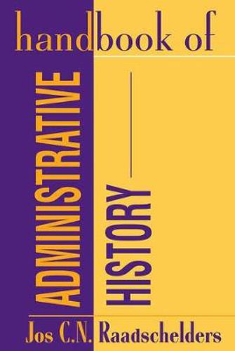 Cover image for Handbook of Administrative History