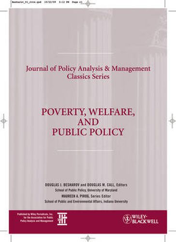 Cover image for Poverty, Welfare, and Public Policy