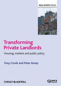 Cover image for Transforming Private Landlords: Housing, Markets and Public Policy