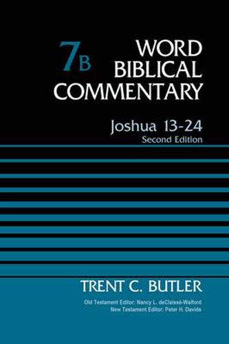 Cover image for Joshua 13-24, Volume 7B: Second Edition